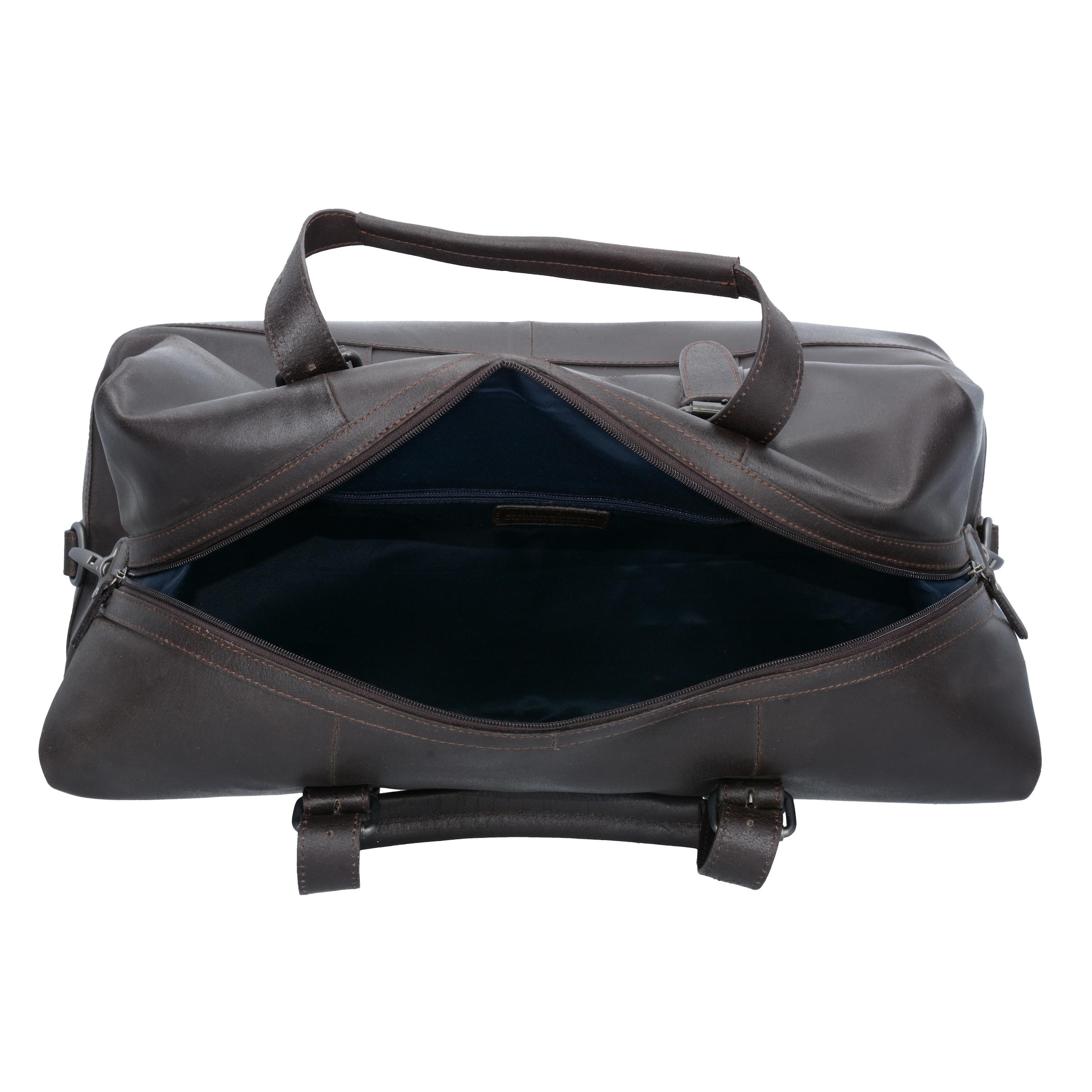 LEONHARD HEYDEN Travel bag 'Dakota' in Brown