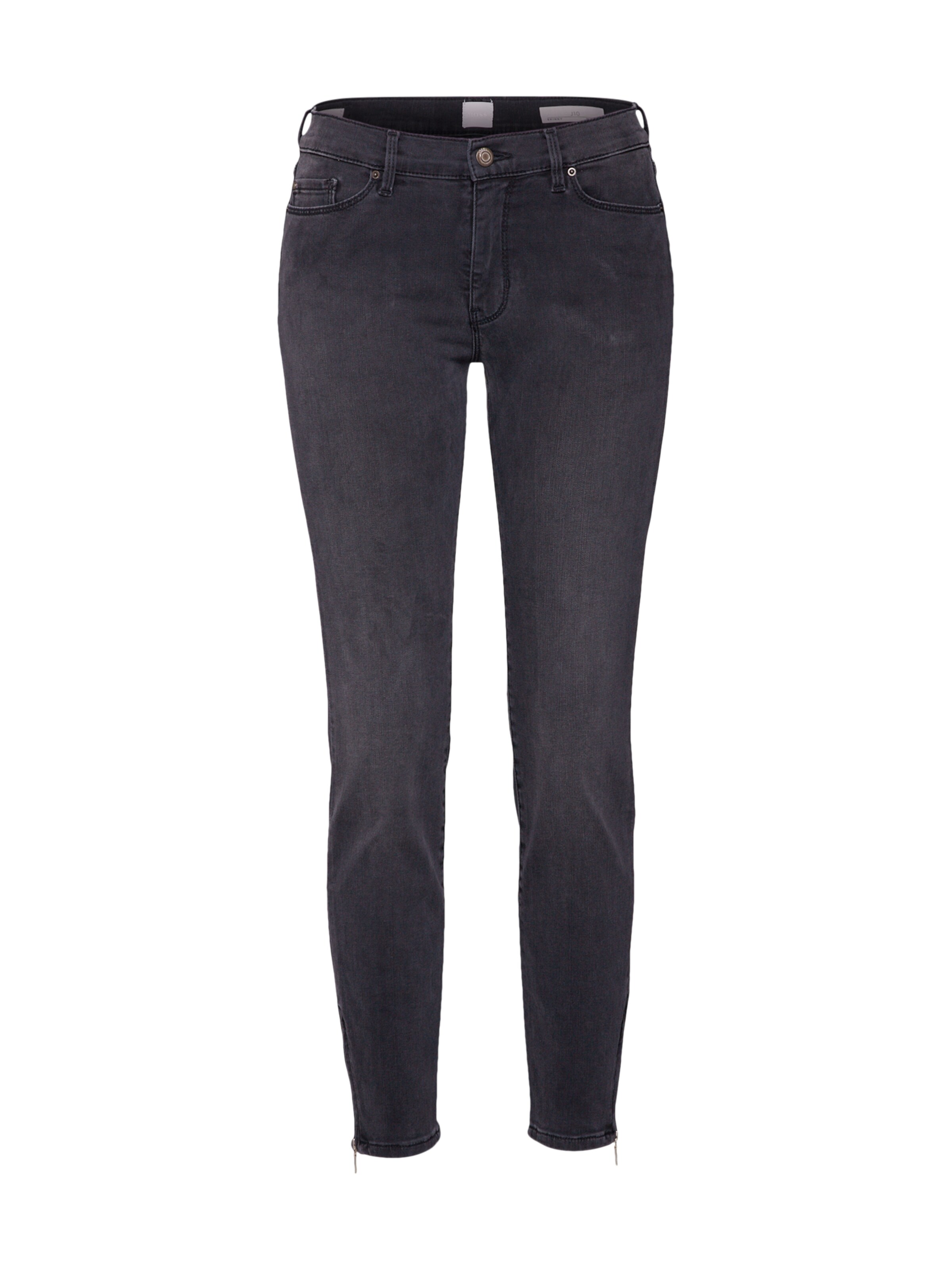 BOSS - Jeans 'Yuma' in de kleur Grey denim