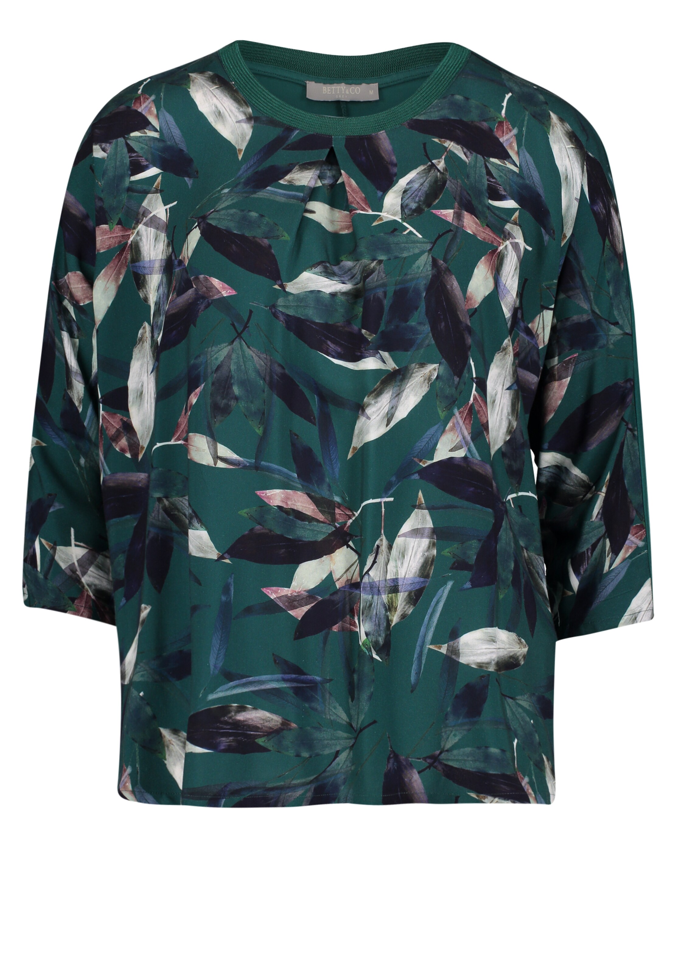Betty & Co - Oversized shirt in de kleur Petrol