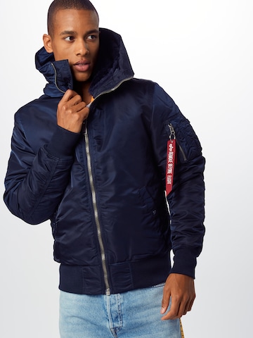 Giacca di mezza stagione di ALPHA INDUSTRIES in blu