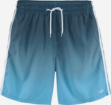 Loosefit Shorts de bain BUFFALO en bleu : devant