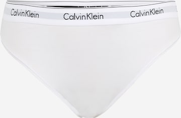 Calvin Klein Underwear Slip in White: front