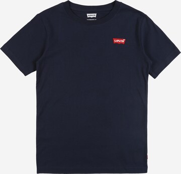 Levi's Kids Shirt in Blauw: voorkant