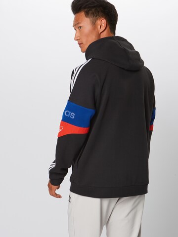 Sweat-shirt ADIDAS ORIGINALS en noir : derrière