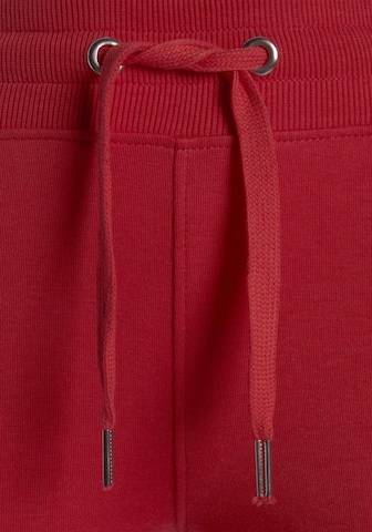 H.I.S Slim fit Pants in Red