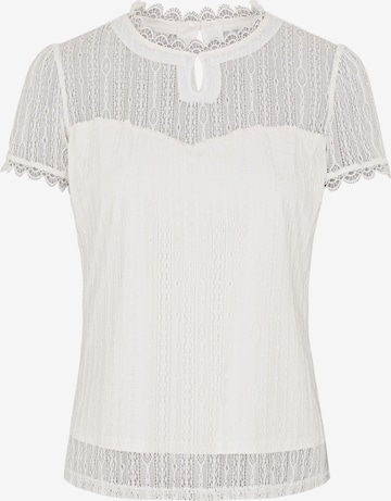 SPIETH & WENSKY Traditional Blouse 'Nelly' in White: front