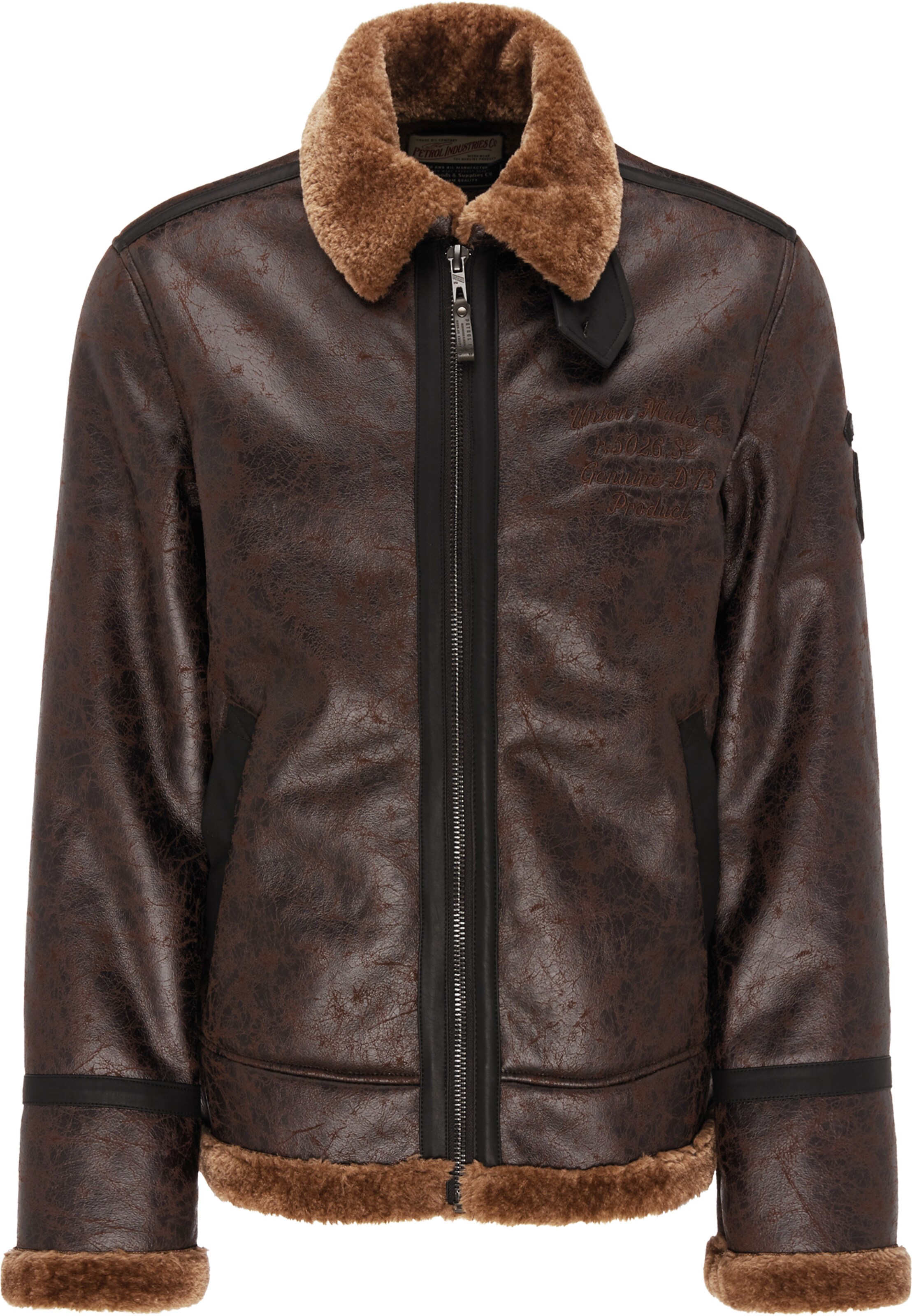 Petrol Industries - Tussenjas in de kleur Bruin