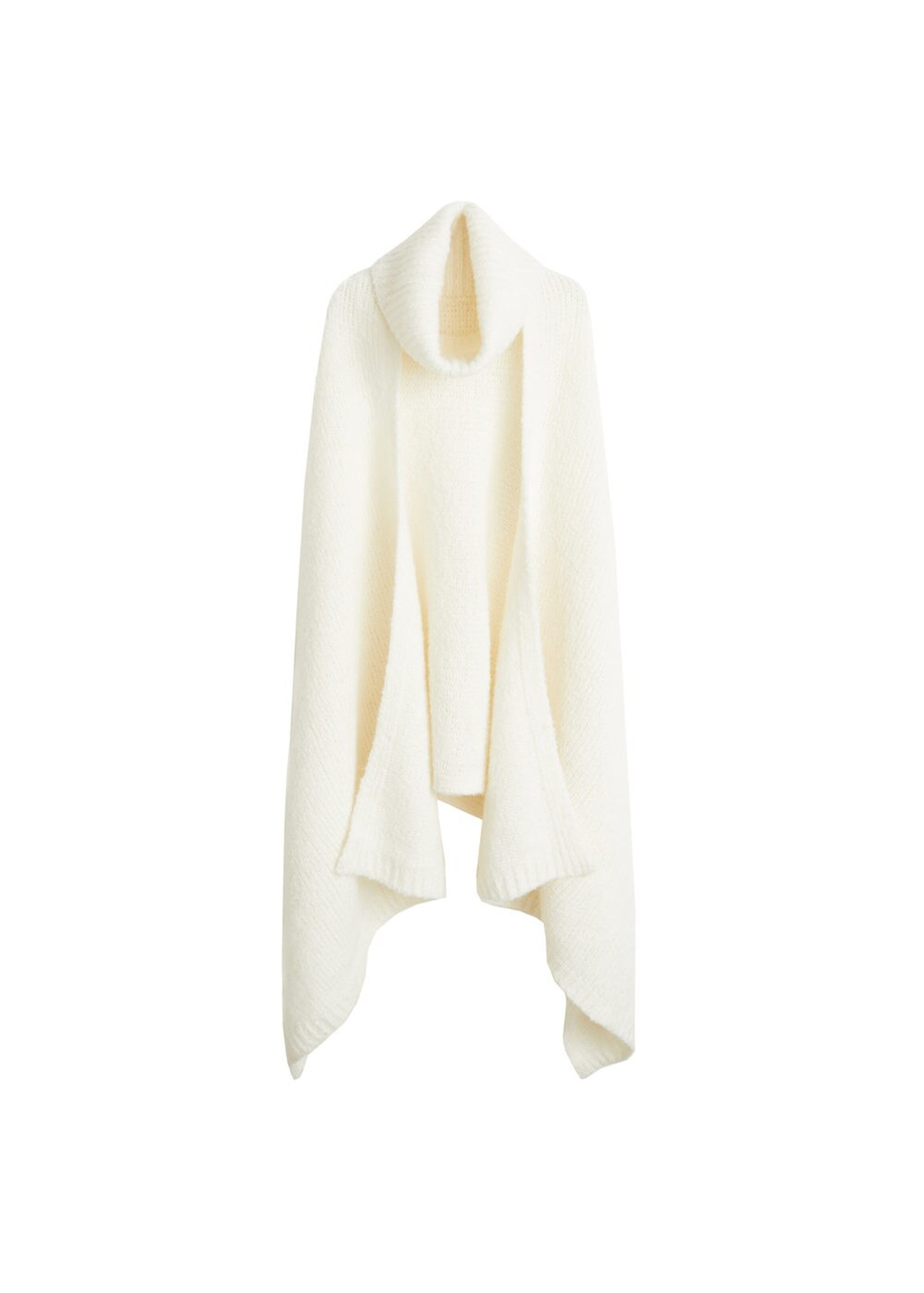 MANGO - Cape 'Capadoci' in wollweiß