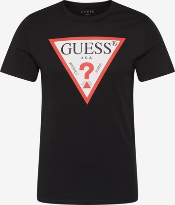 GUESS T-Shirt in Schwarz: predná strana