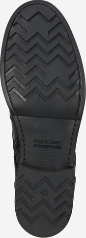 JACK & JONES Buty sznurowane 'Russel' w kolorze czarny: dół