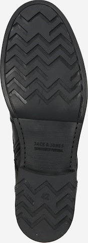 JACK & JONES Μπότες με κορδόνια 'Russel' σε μαύρο: κάτω