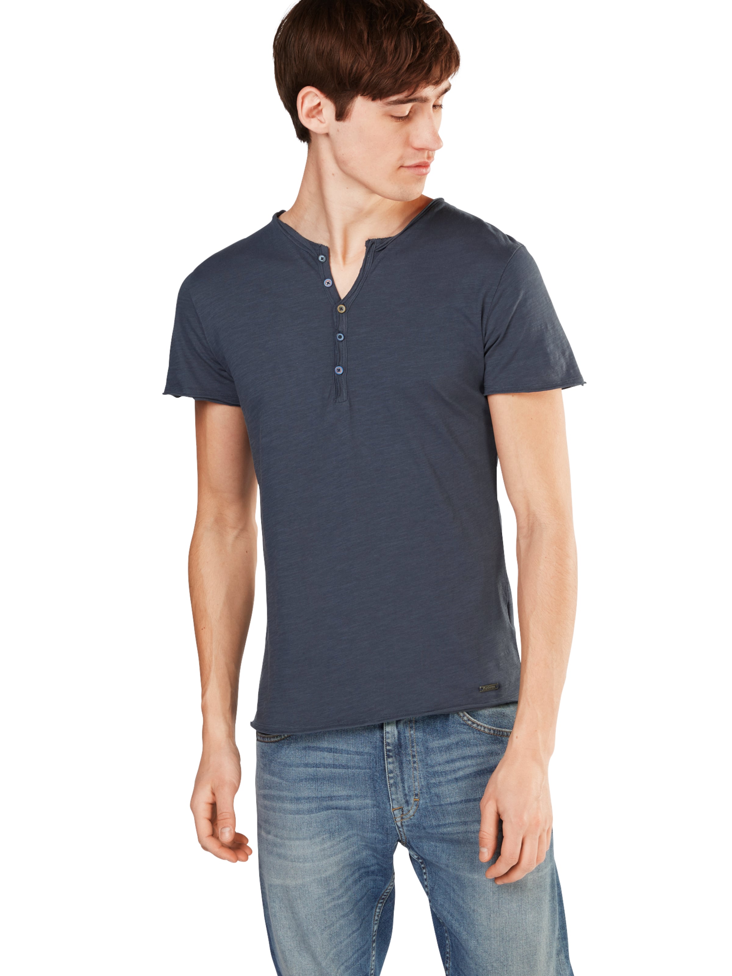 Key Largo Μπλουζάκι 'LEMONADE' σε μπλε: μπροστά