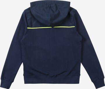 TOM TAILOR Sweatjacke in Blau: zadná strana