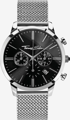 Thomas Sabo Chronograph 'REBEL SPIRIT' in Silber: predná strana