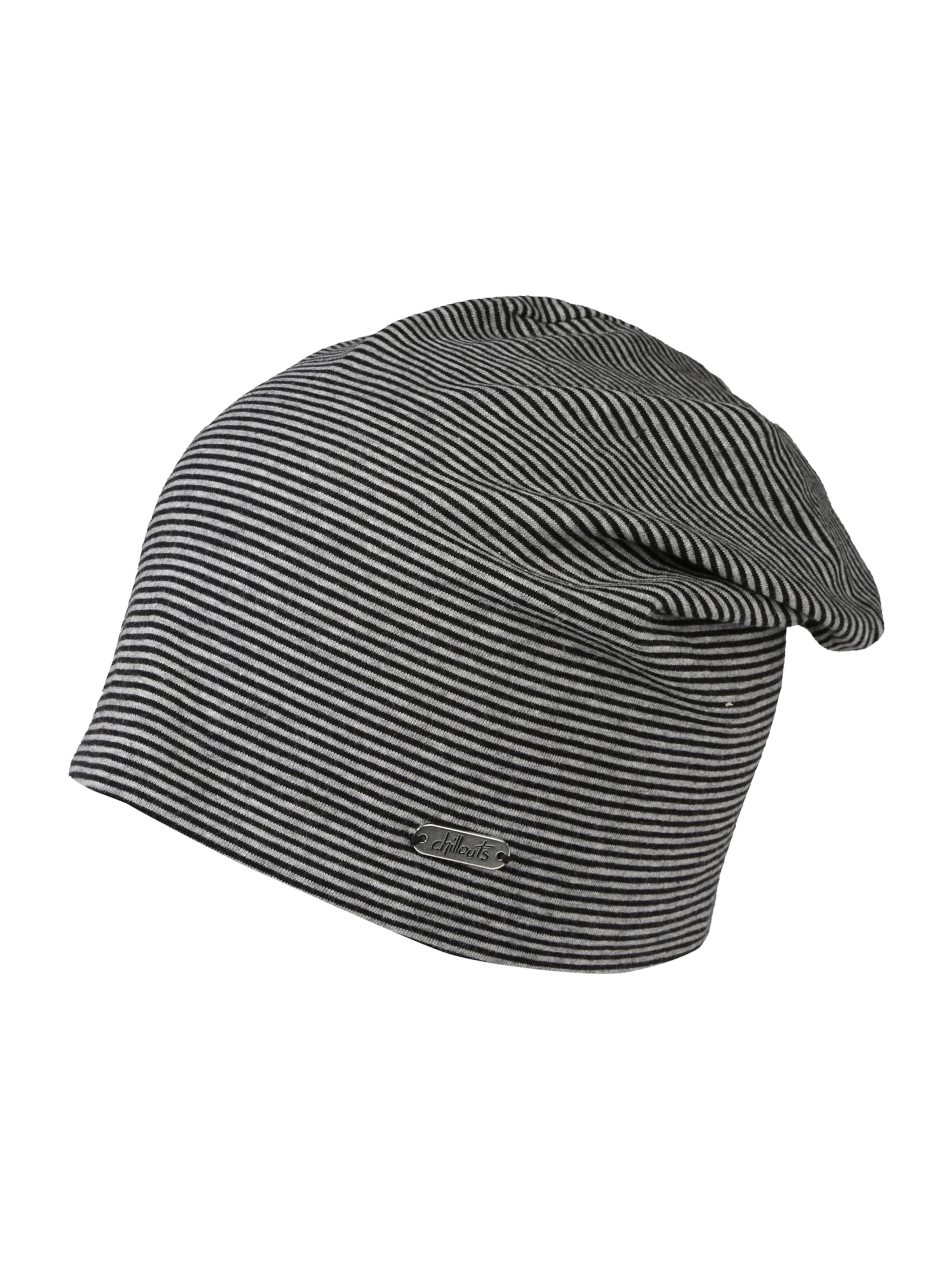 Căciulă 'Pittsburgh' de la chillouts pe negru: față