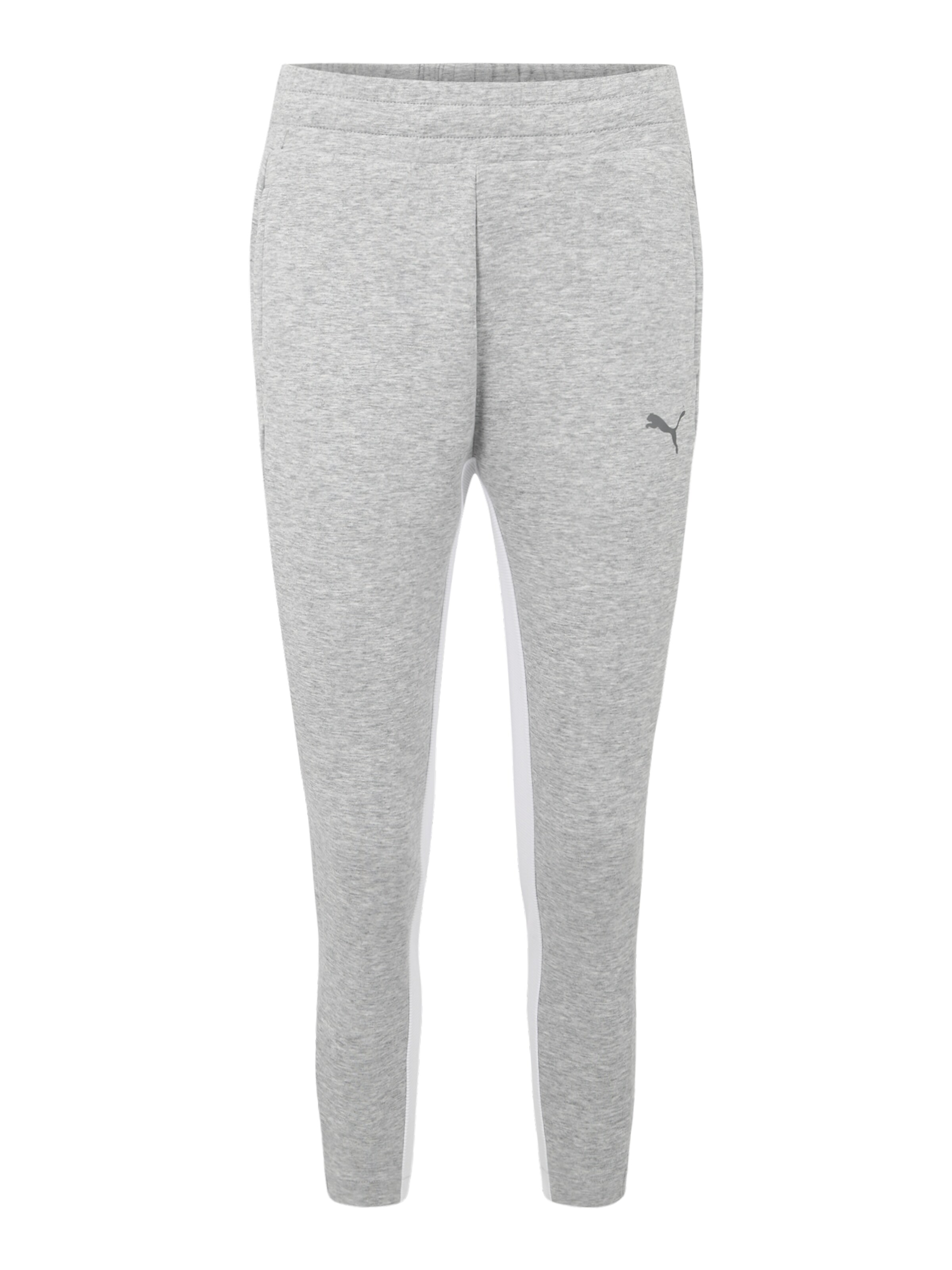 PUMA - Sporthose 'EVOSTRIPE Pants' in hellgrau