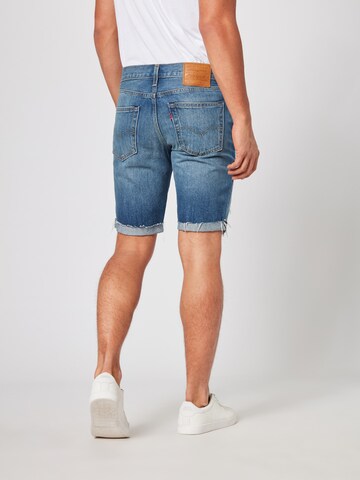 LEVI'S ® Slimfit Shorts '511' in Blau: Rückseite