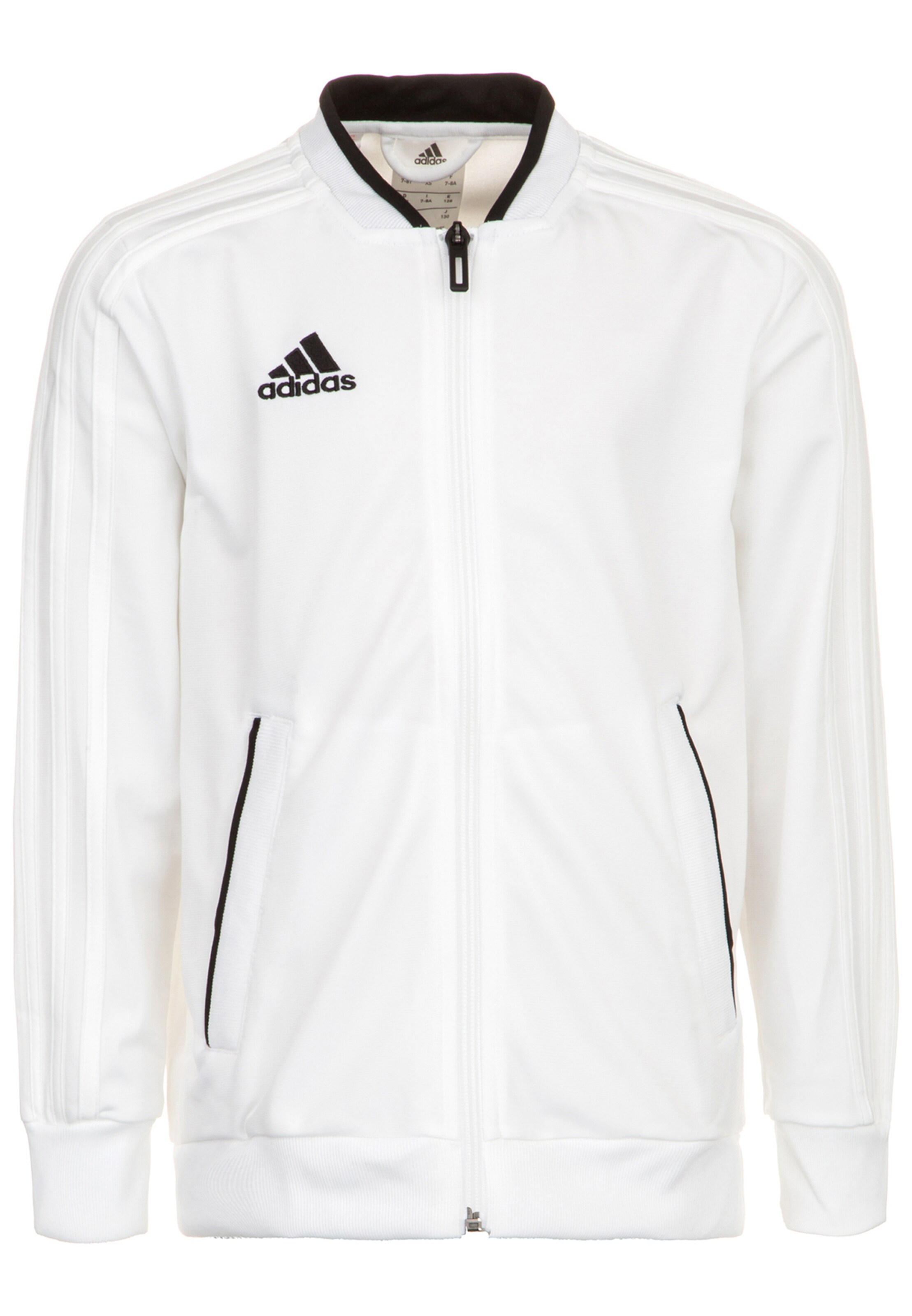 ADIDAS PERFORMANCE Athletic Jacket 'Condivo 18' in White: front