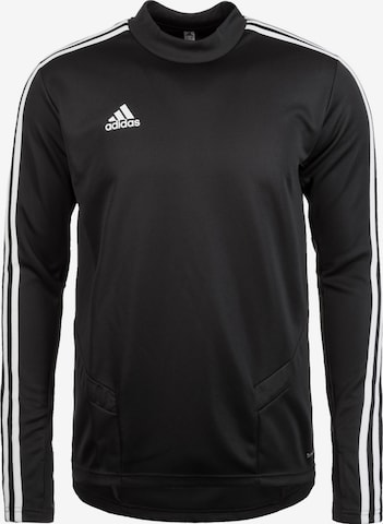 ADIDAS SPORTSWEAR Performance Shirt 'Tiro 19' in Black: front