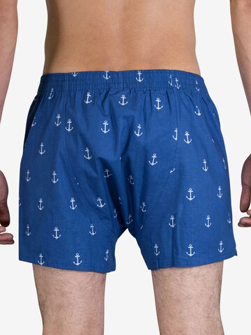 Sugar Pine Boxer shorts ' Anker ' in Blue