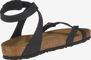 BIRKENSTOCK Zehentrenner 'Yara' in Schwarz