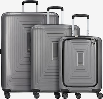 cocoono Suitcase Set 'Zürich' in Grey: front