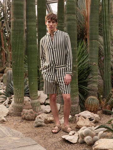Light Striped Set Look by GMK Men