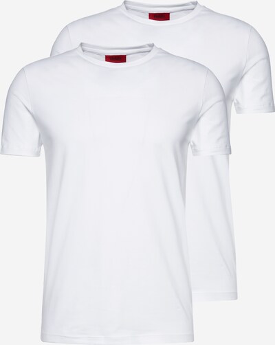 HUGO T-Shirt  'Round' in weiß, Produktansicht