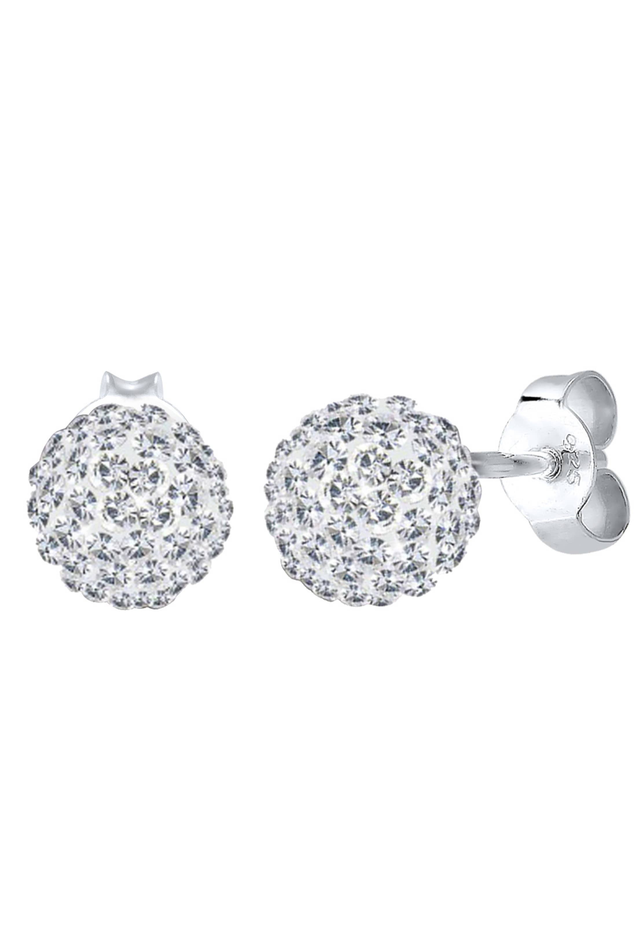 Boucles d'oreilles ELLI en argent : devant