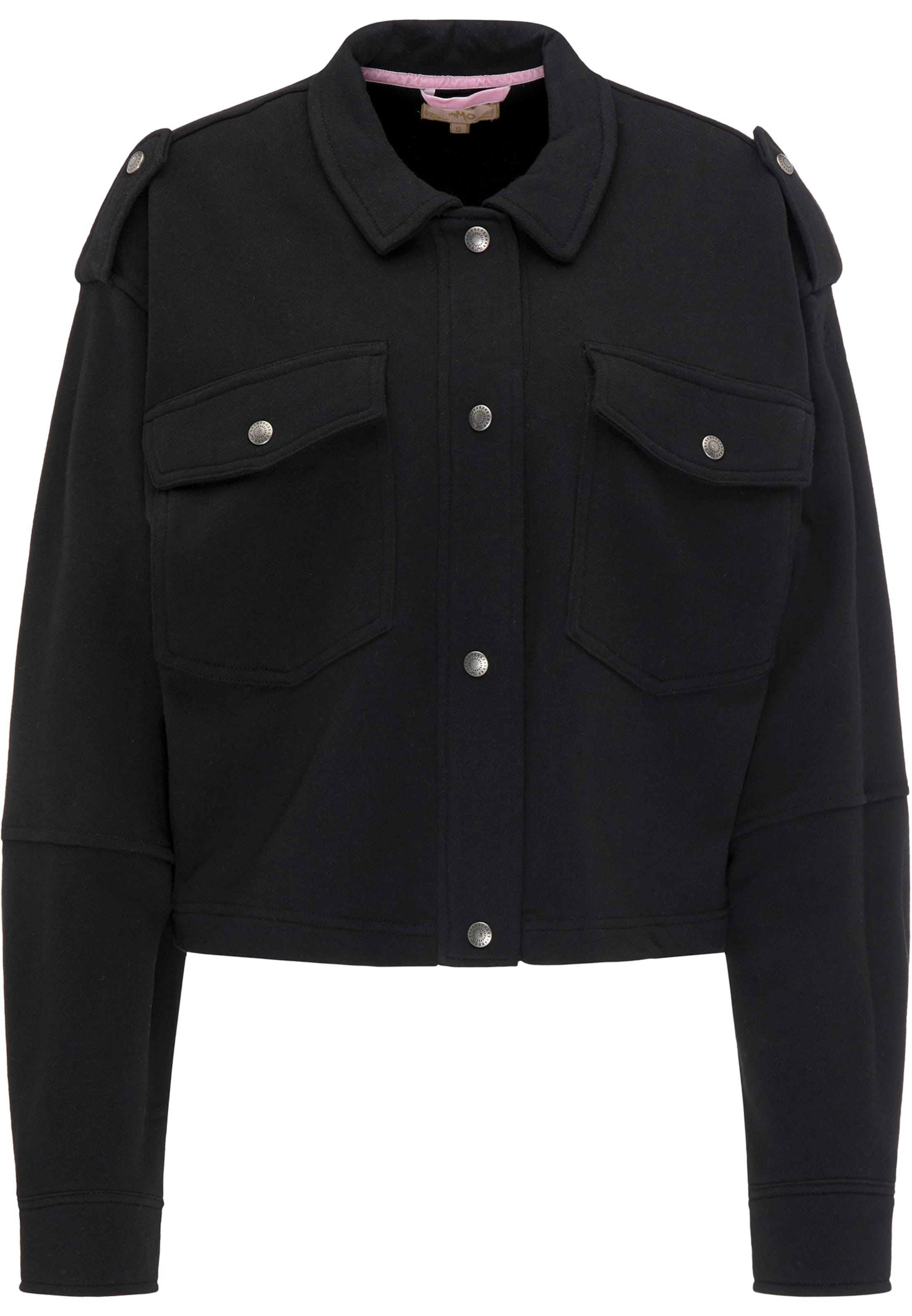 MYMOGornji dio trenirke - crna boja: prednji dio