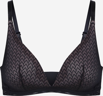 PASSIONATA Regular Bra 'Manhattan' in Black: front