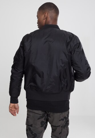 Urban Classics Between-Season Jacket in Black