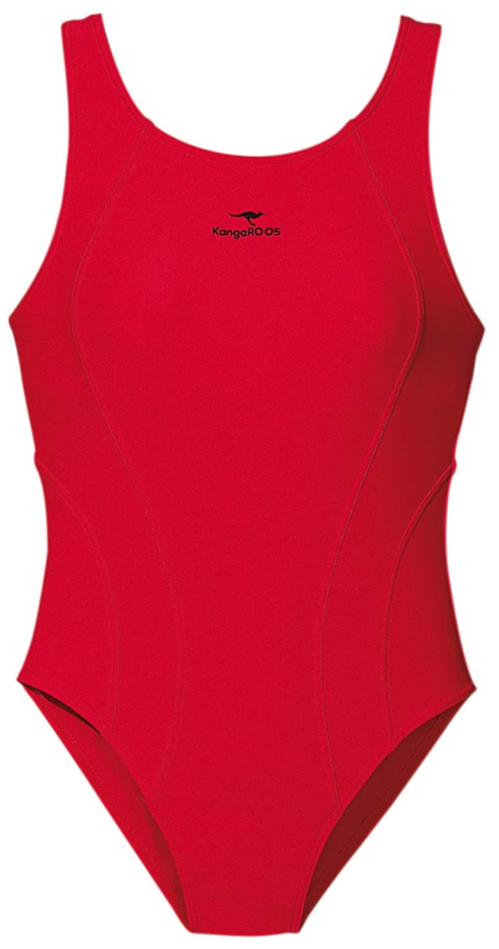 KangaROOS Бански костюм в червено: отпред