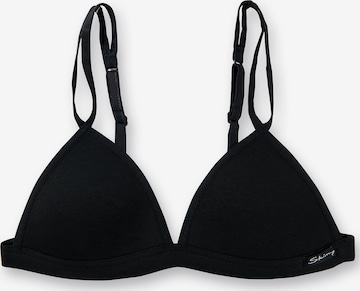 Triangolo Reggiseno di Skiny in nero: frontale