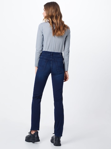 Regular Jeans 'THE STRAIGHT' de la 7 for all mankind pe albastru: spate