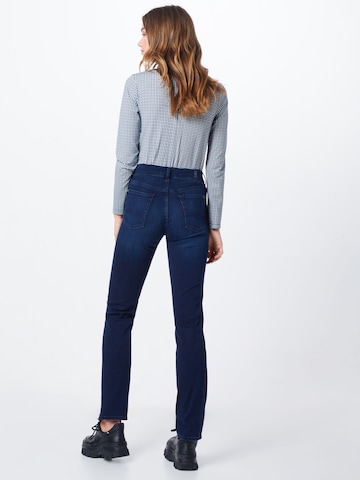 7 for all mankind Regular Jeans 'THE STRAIGHT' in Blauw: terug