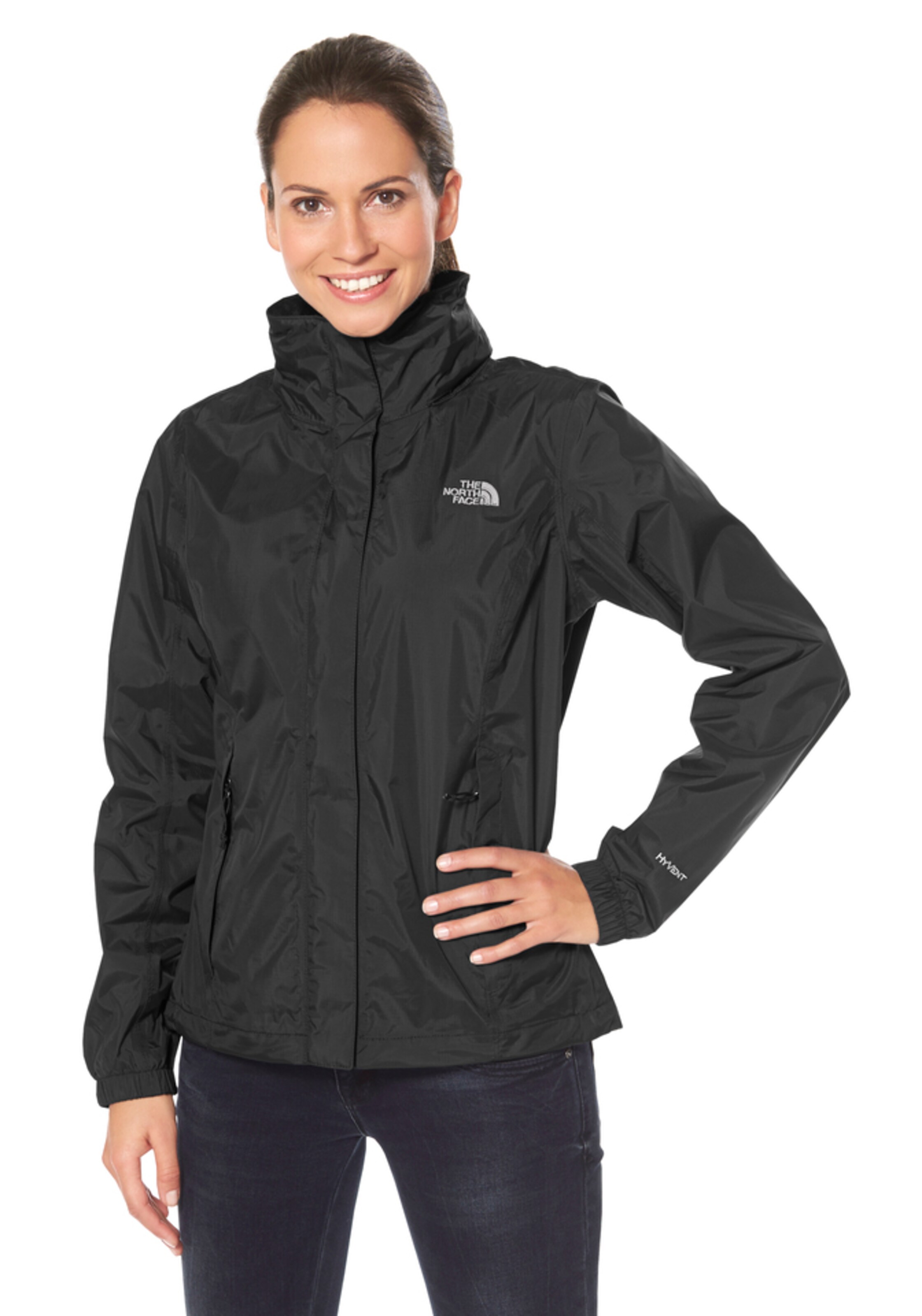 Veste outdoor THE NORTH FACE en noir : devant