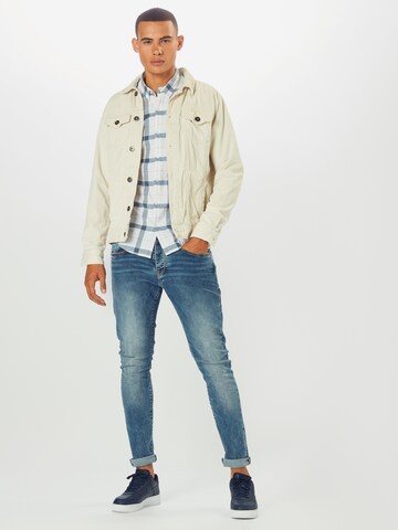 HOLLISTER Úzky strih Košeľa - Biela