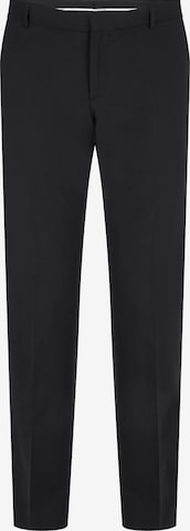 Calvin Klein regular Bukser med fals i sort: forside