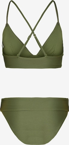 ONLY Triangel Bikini in Groen