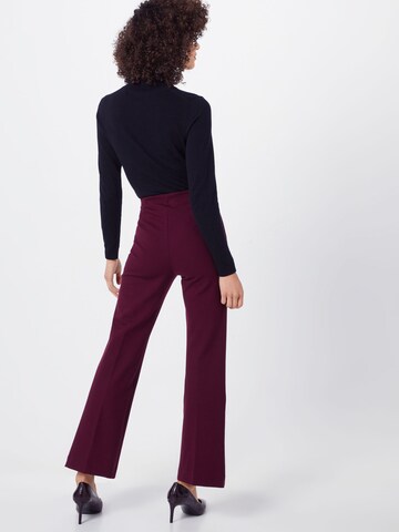 Regular Pantalon 'Malhia' SAND COPENHAGEN en violet : derrière