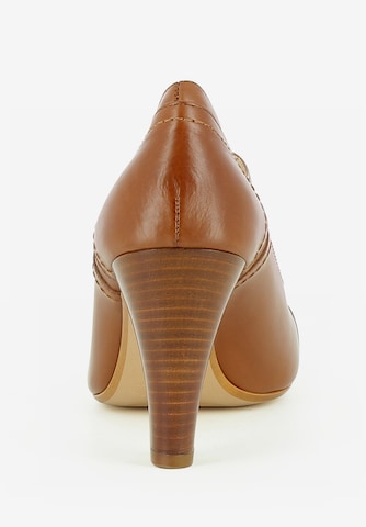 EVITA Pumps met hoge voorkant 'MARIA' in Bruin