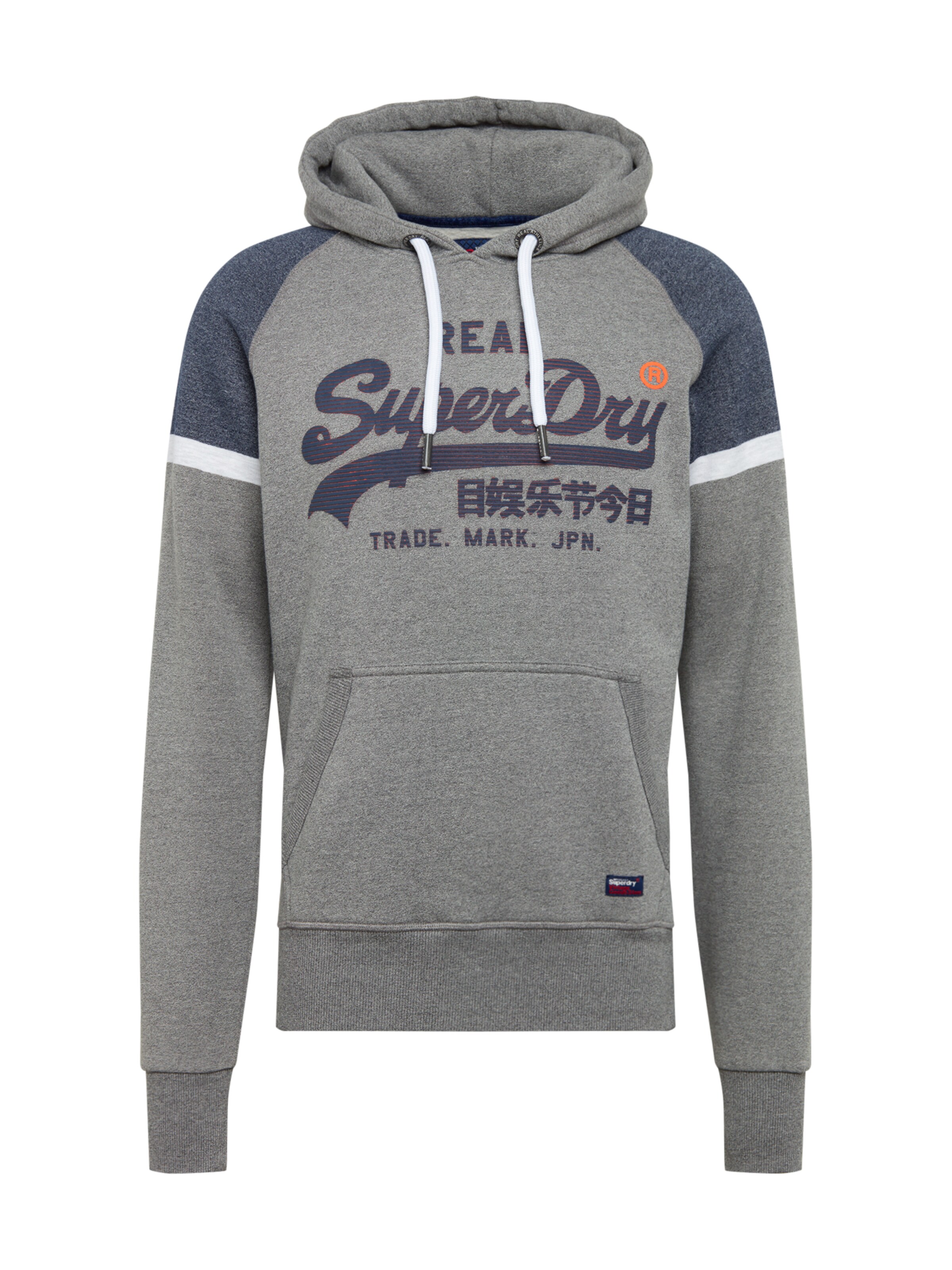Superdry - Sweatshirt 'VINTAGE' in de kleur Grijs