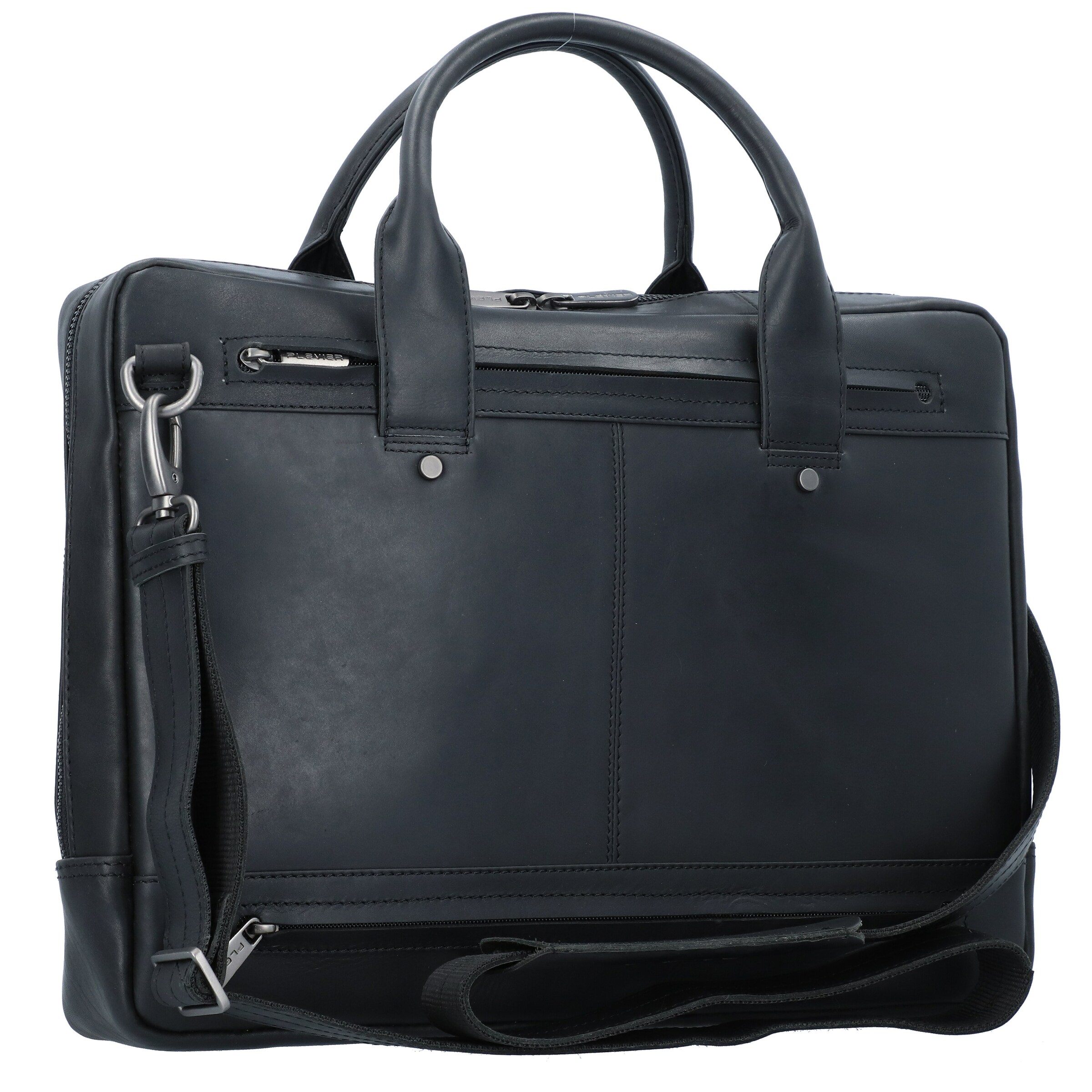 Plevier Document Bag in Black