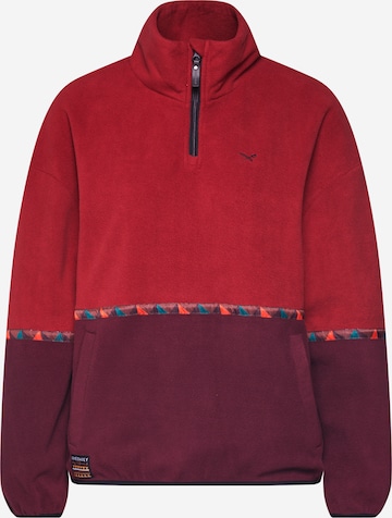 IriedailySweater majica - crvena boja: prednji dio