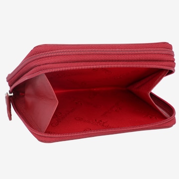 GOLDEN HEAD Wallet 'Polo' in Red