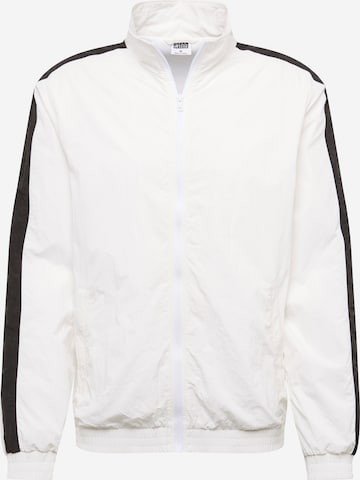 Veste mi-saison Urban Classics en blanc : devant