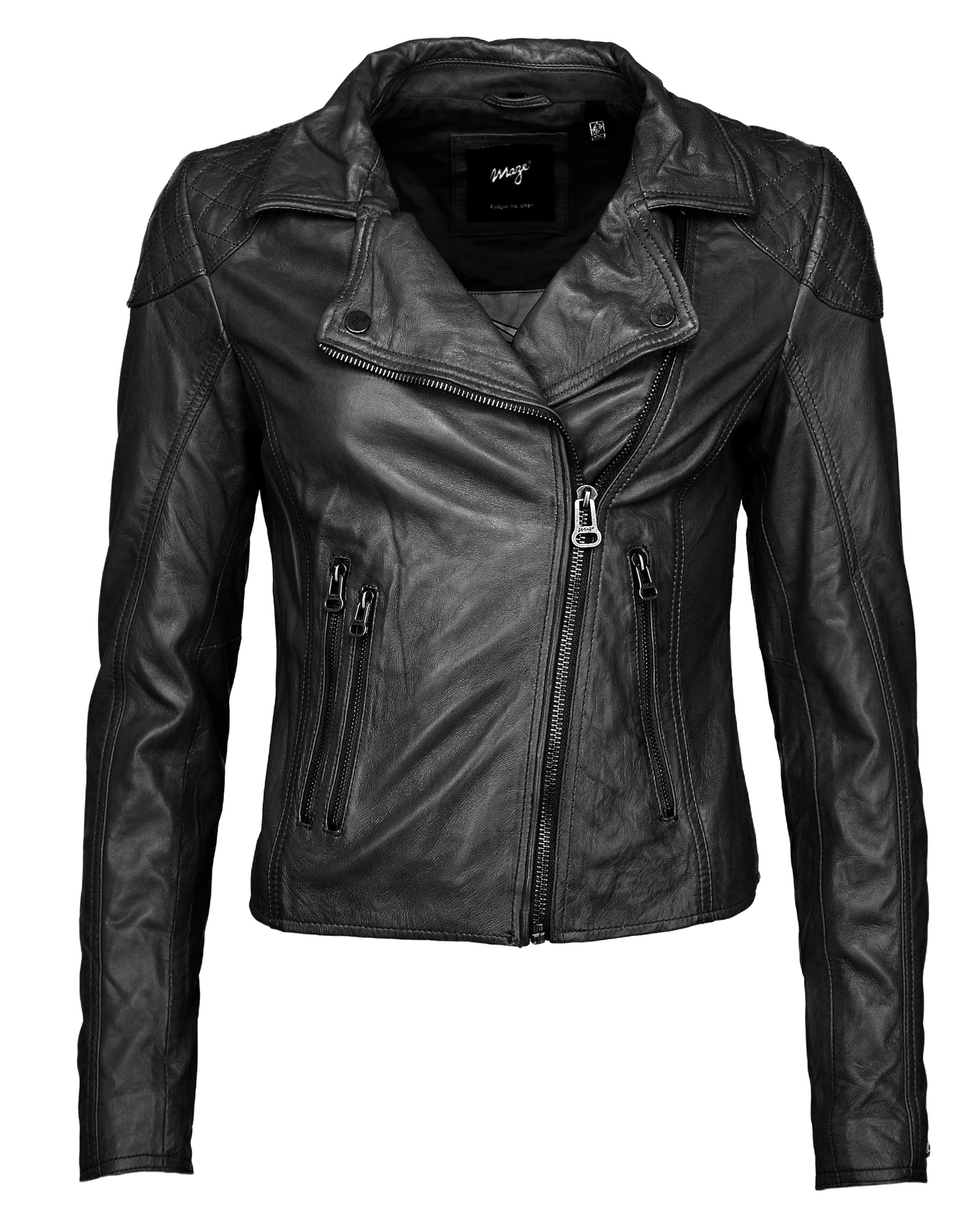 Maze Between-season jacket 'Ibiza' in Black: front
