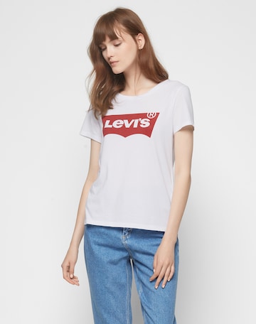 LEVI'S ® T-shirt i vit: framsida