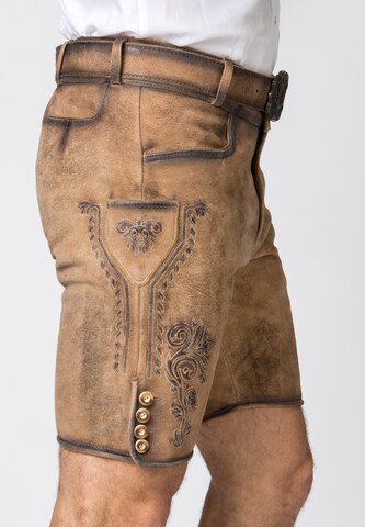 STOCKERPOINT Regular Traditional pants 'Alois2' in Brown